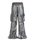 METTALIC FLOW CARGO PANTS (UNISEX)